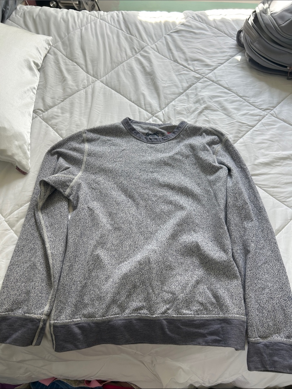 Gray pullover